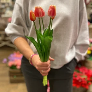 Tulpen Bos - Lang - Roze/Geel