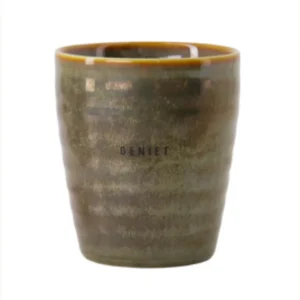 Zusss - Koffiemok Geniet - Wit/Donkergroen