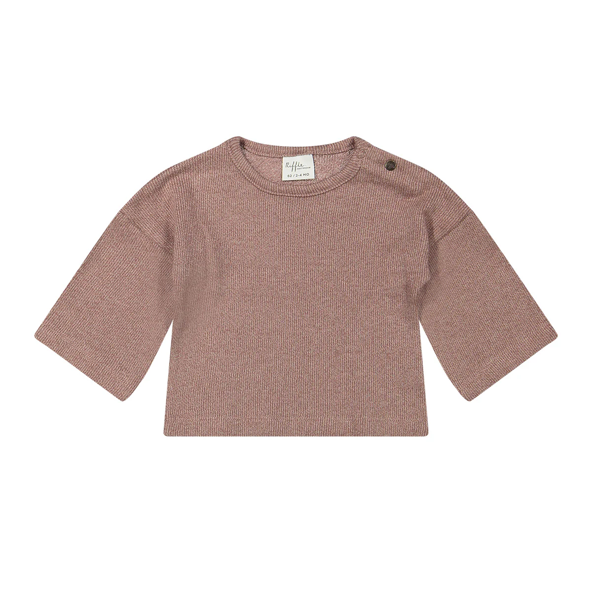 Riffle Amsterdam - gebreid truitje Mara - mauve