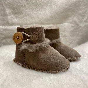 Babyslofjes - Taupe/Grijs