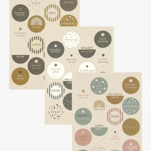 Zusss Compliment Stickers - Multicolor