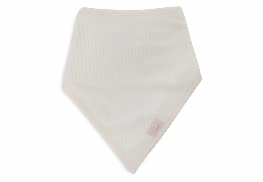 Jollein- Slab Bandana Velvet Rib - Wild Rose/Ivory - 2 Stuk - Afbeelding 3