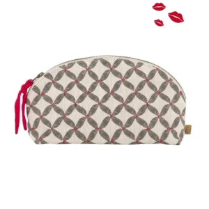 ZUSSS TOILETTAS PRINT ANTRACIETGRIJS/ROZE ROOD