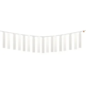 ZUSSS LINNEN SLINGER 650 CM WIT/ZAND