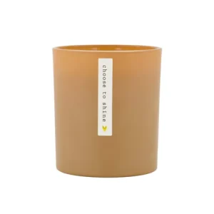 Zusss - Geurkaars in glas choose to shine - Camel