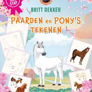 Meer paardenpraat - Stap voor stap paarden en pony's tekenen