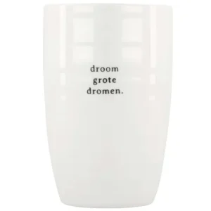 Zusss - Mok L - Droom grote dromen - Wit