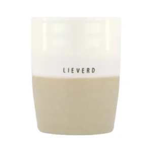 Zusss - Theemok Lieverd -  Wit/Zand