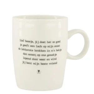 Zusss - Theemok Lief Baasje Hond Wit