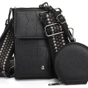 Telefoontasje Malaga - Black