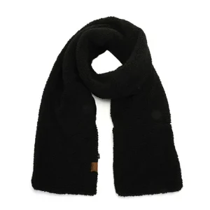 Zachte Warme Teddy Sjaal -  Zwart