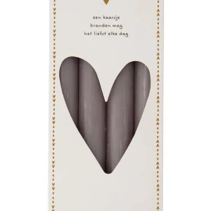 Zusss - Set van 4 kaarsen 20cm - Zand