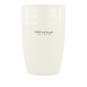 Zusss - Mok L Zoo Gezellig - Wit/Zwart