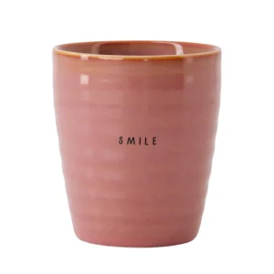 Zusss - Koffiemok Smile - Burgundy