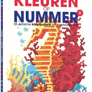 Kleuren op nummer - 30 extreme kleurpuzzels voor volwassenen