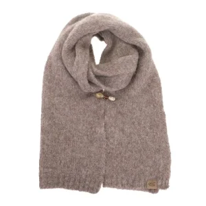 Hippe Warme zachte Sjaal - Dark taupe - Arosa