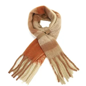 Hippe Warme zachte Sjaal - Khaki  - Mont Blanc