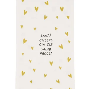 Zusss - Servetten - Santé Wit/ Goud
