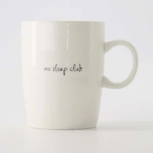 Zusss - Theemok No Sleep Club - Wit/ Zand/ Zwart