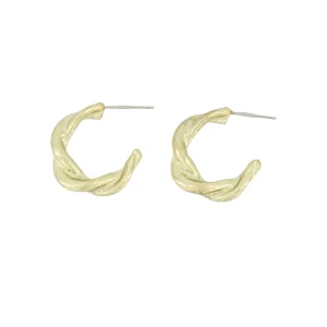 Zusss - Gedraaide oorringen - Goud