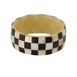 Zusss - Brede blok armband - Zwart