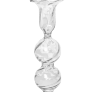 Zusss - Kandelaar Glas Bolling L - Transparant