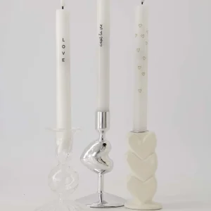 Zusss - Kandelaar Glas Bolling M - transparant