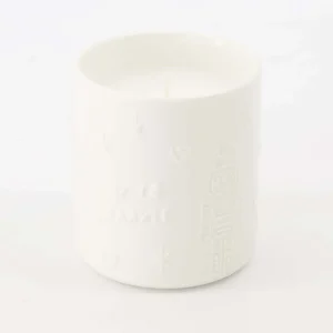 Zusss - Geurkaars Keramiek Time To Sparkle - Wit