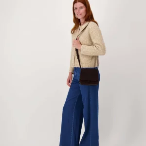 Zusss - Suède Schoudertas Chocladebruin