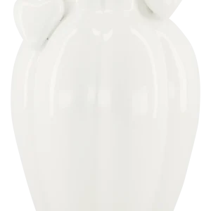 Zusss - Vaas keramiek hartjes - Wit