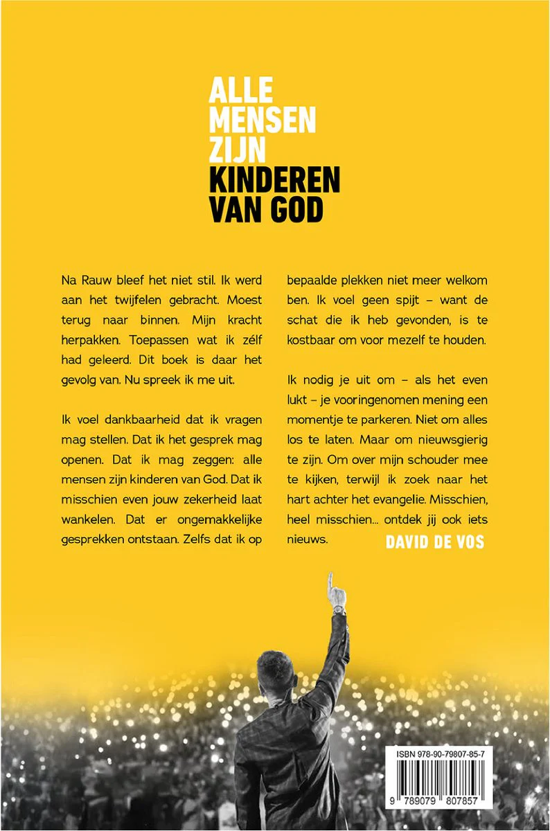 Alle mensen zijn kinderen van God - David de Vos - Afbeelding 3