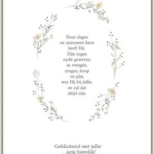 Kaart - Huis van Mijn - …. Jarig Huwelijk - 8528