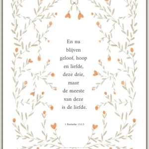 Kaart - Huis van Mijn - En nu blijven Geloof, Hoop en Liefde - 8534