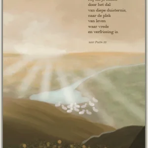 Kaart - Huis van Mijn - Hij zal je Leiden door het dal - 8535