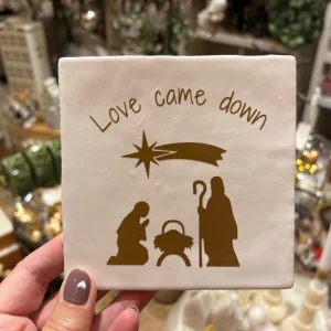 Tegeltje - Love came down