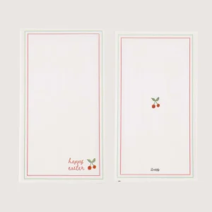 Zusss - Servetten Rechthoek Happy Easter Kersjes