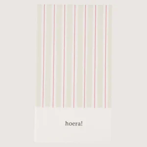 Zusss - Servetten Rechthoek Streep Hoera