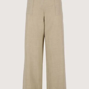 Zusss - Losvallende broek met stretch - Soft Sand