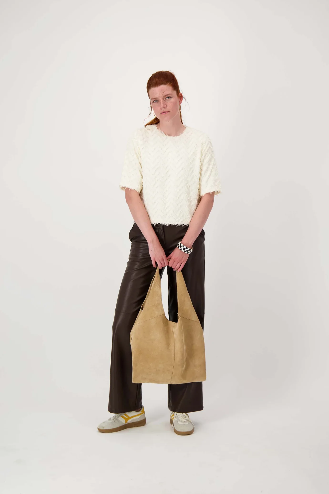 Zusss Suede Schoudertas - Kit - Afbeelding 2