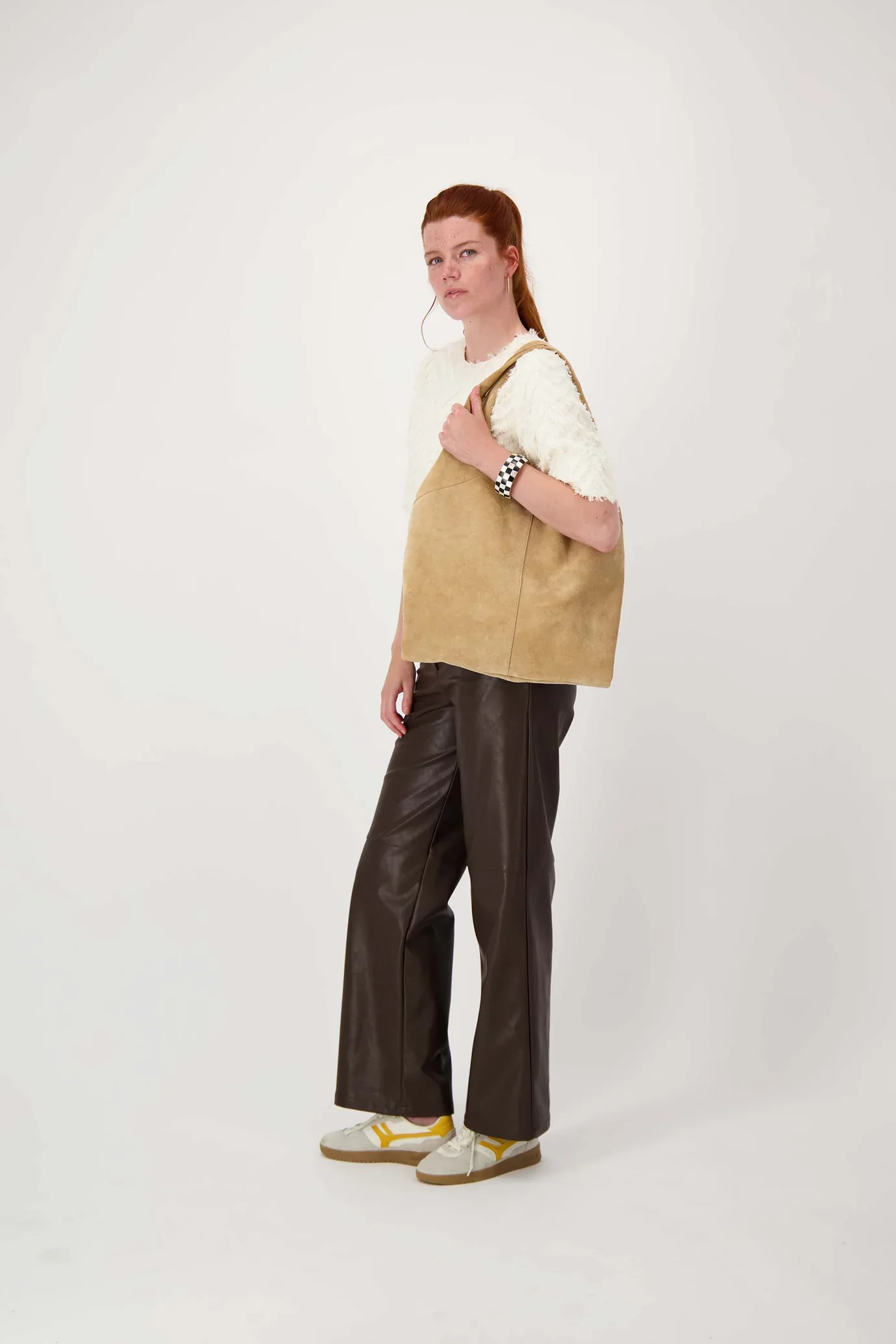 Zusss Suede Schoudertas - Kit - Afbeelding 3