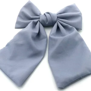 Haarclip - Strik - Grijs