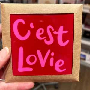 Tegeltje 10x10 cm - C’est Lovie