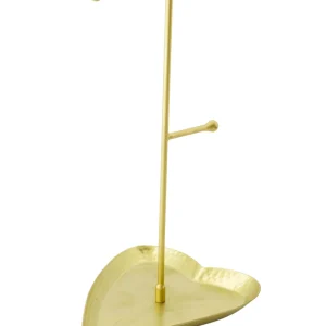 Zusss - Sieradenrekje Metaal Hartje Goud