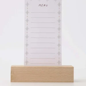 Zusss - Menukaartjes notenkraker - Wit