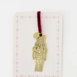 Zusss - Kersthanger Metaal Notenkraker Goud