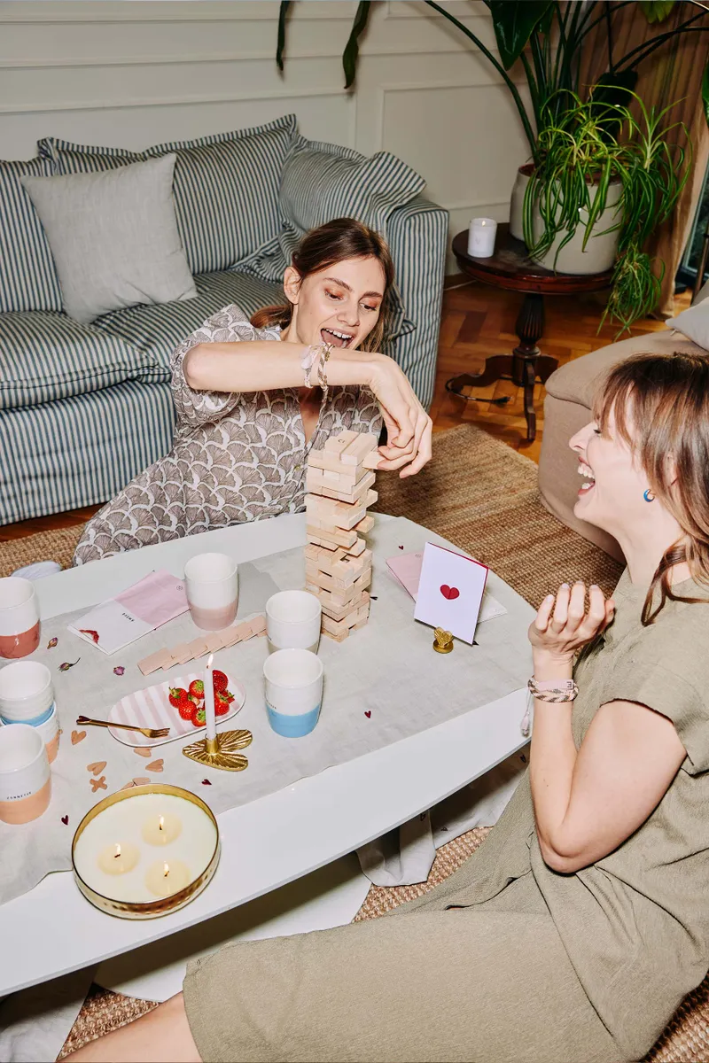 Zusss Wenskaart Kusje Broche - Wit/Rood - Afbeelding 3