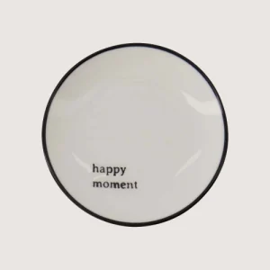 Zusss - Gebaksbordje - Happy moment - Wit