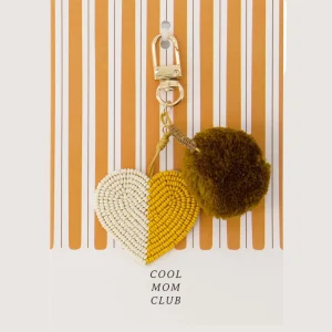 Zusss Ansichtkaart Tashanger Pompon Hart - Cool Mum Club