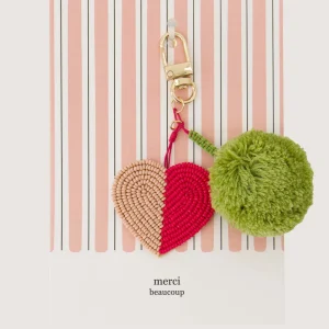 Zusss Ansichtkaart Tashanger Pompon Hart - Merci Beaucoup