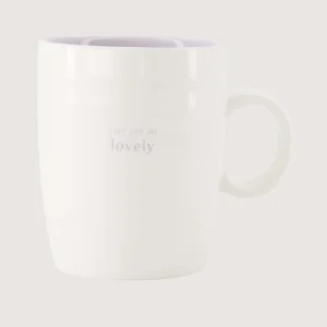 Zusss Theemok You Are So Lovely - Wit/Lila/Zand